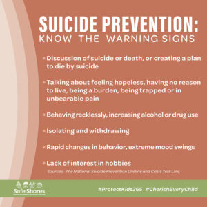 Suicide Prevention: The Facts, Warning Signs And How To Help | Safe Shores